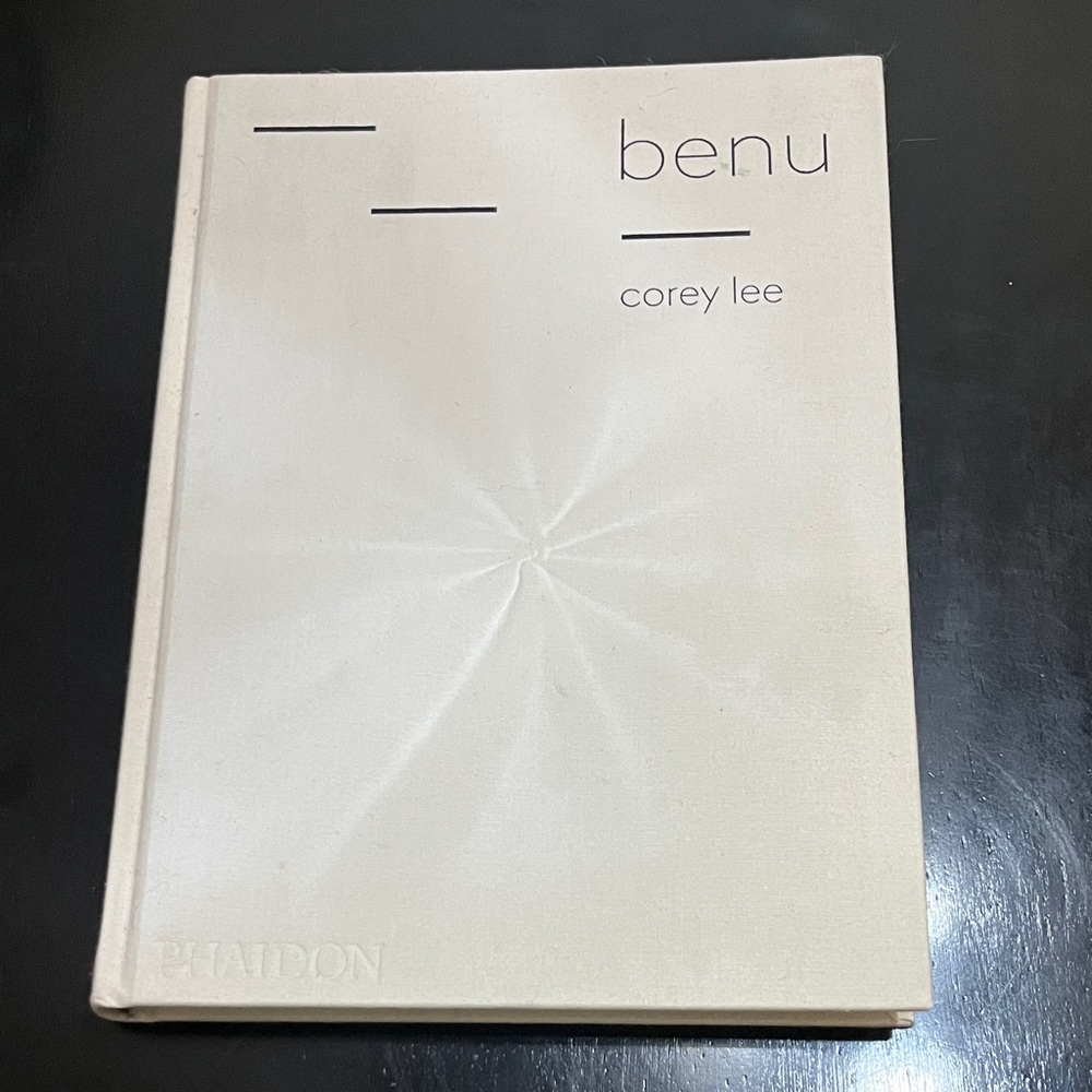 Phaidon Benu by Corey Lee in Cream Hardcover
